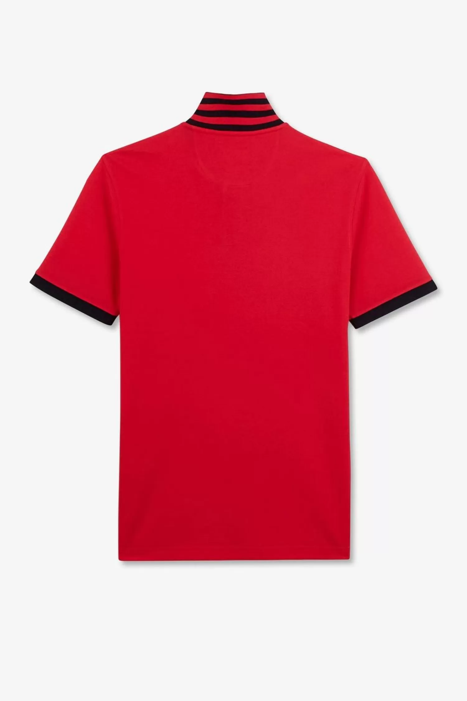 polo_rouge_manches_courtes_3.webp Eden Park Polo Rouge Manches Courtes-Homme Polos