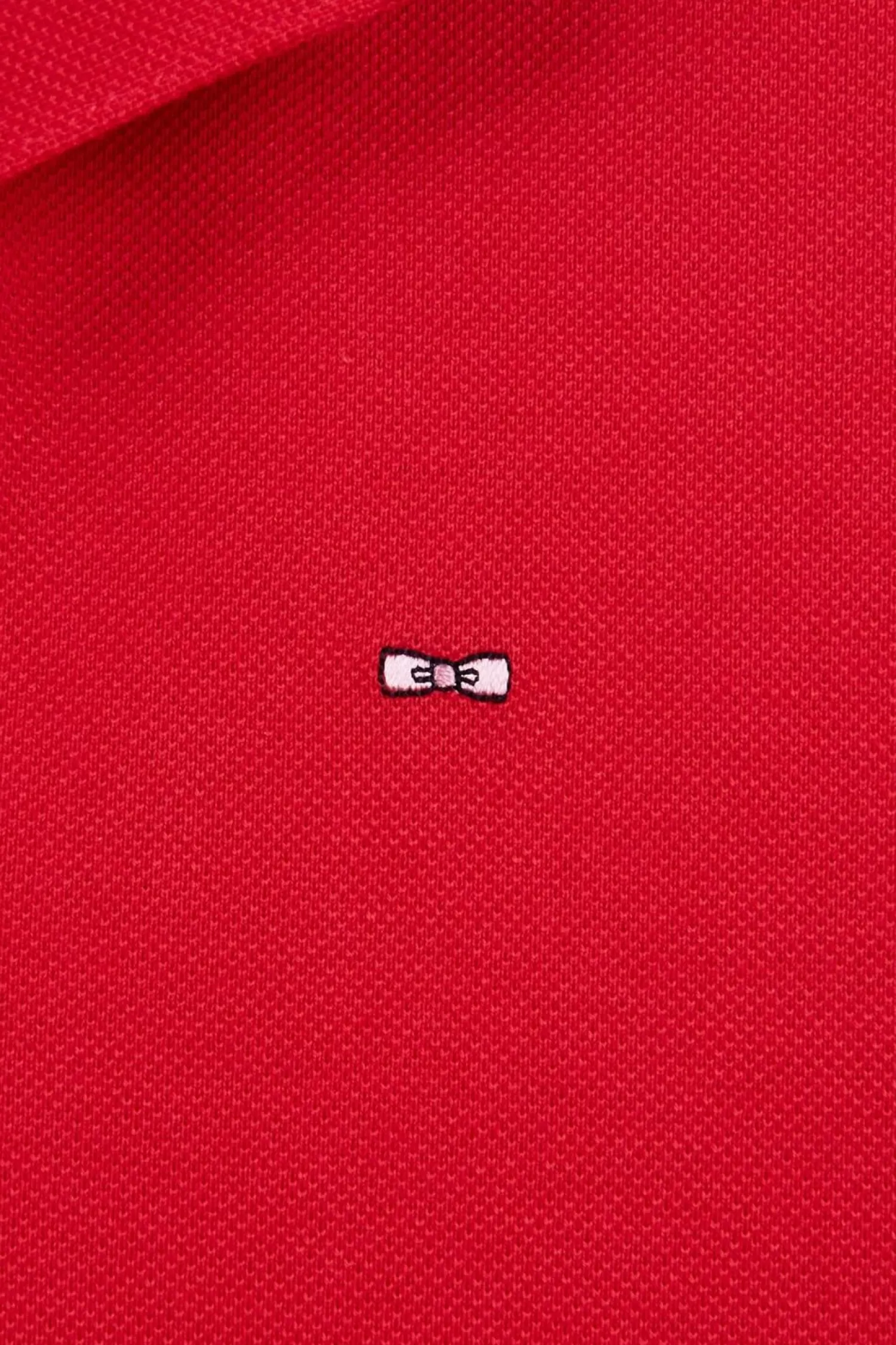 polo_rouge_manches_courtes_7.webp Eden Park Polo Rouge Manches Courtes-Homme Polos