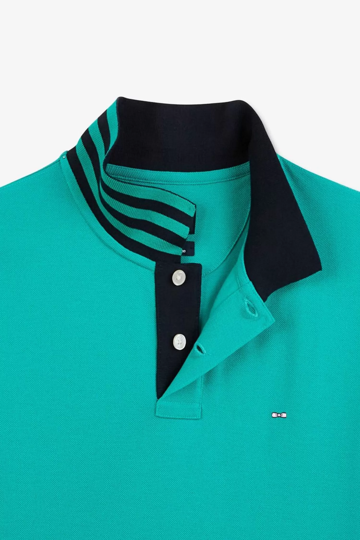 polo_vert_manches_courtes_6.webp Eden Park Polo Vert Manches Courtes-Homme Polos