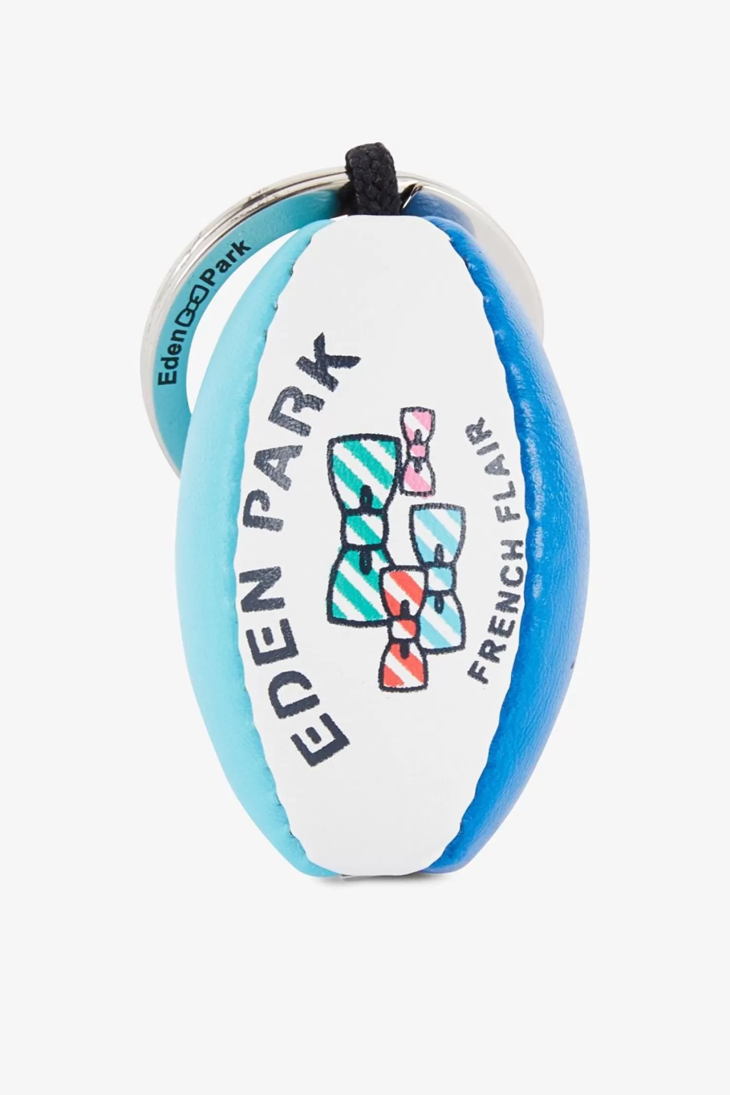 Eden Park Porte-Cles Ballon De Rugby Colorblock Serigraphie-Homme Portes-Clefs