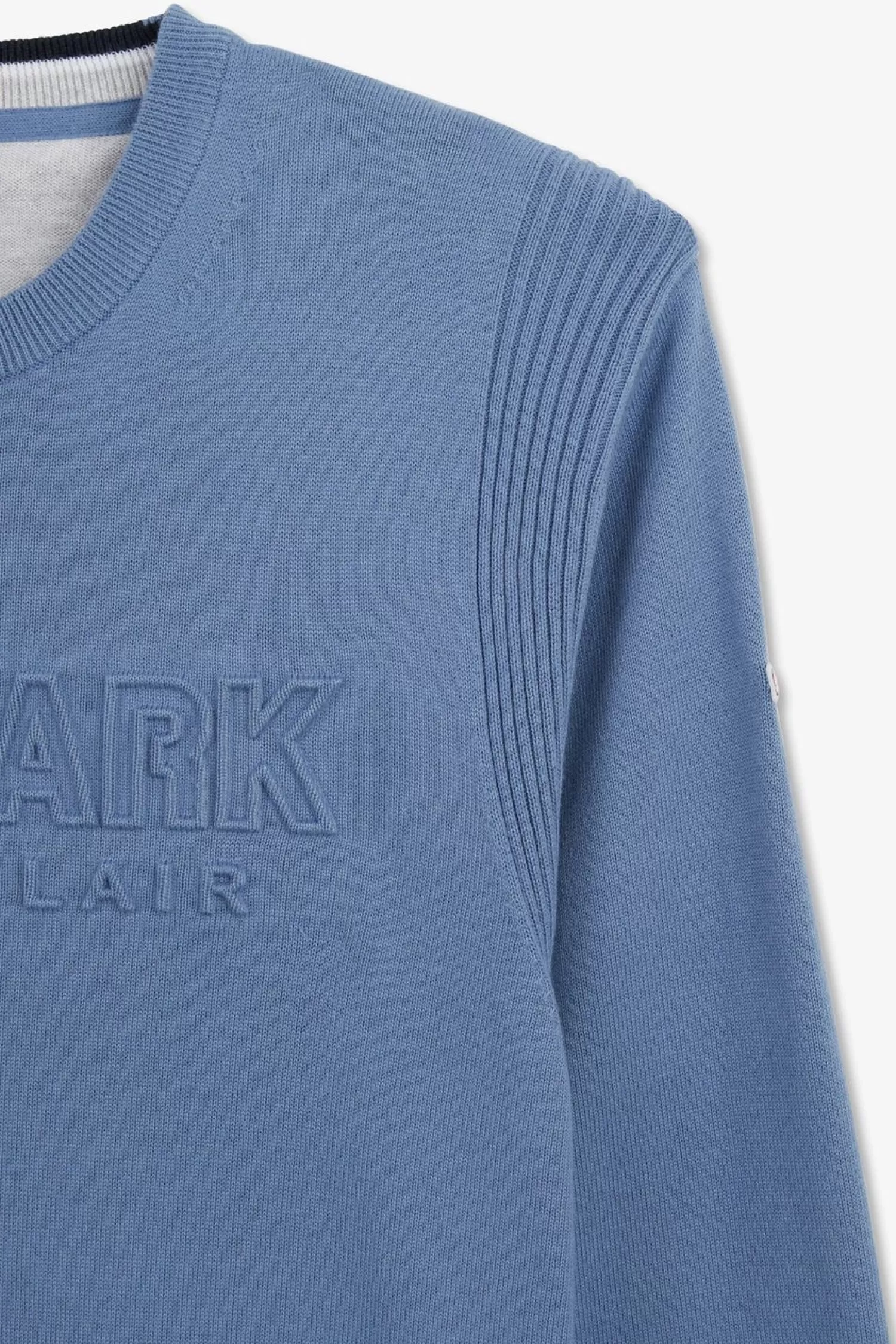 pull_bleu_uni_8.webp Eden Park Pull Bleu Uni-Homme Pulls