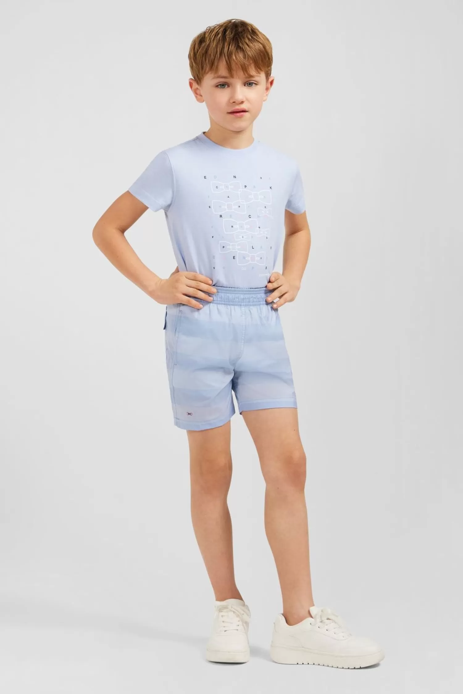 short_de_bain_enfant_a_rayures_bleu_clair_2.webp Eden Park Short De Bain Enfant A Rayures Bleu Clair-Enfant Enfant