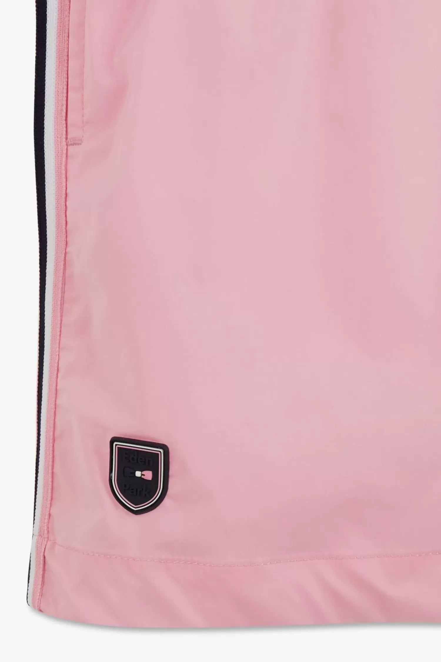 Eden Park Short De Bain Uni Detail Bandes Tricolores-Homme Maillots De Bain