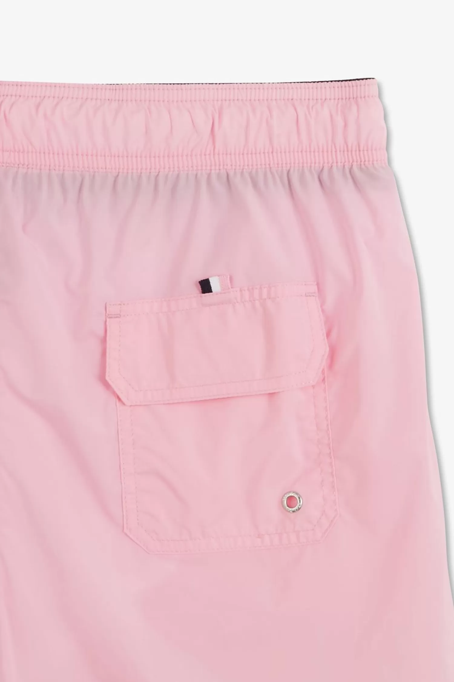 Eden Park Short De Bain Uni Detail Bandes Tricolores-Homme Maillots De Bain