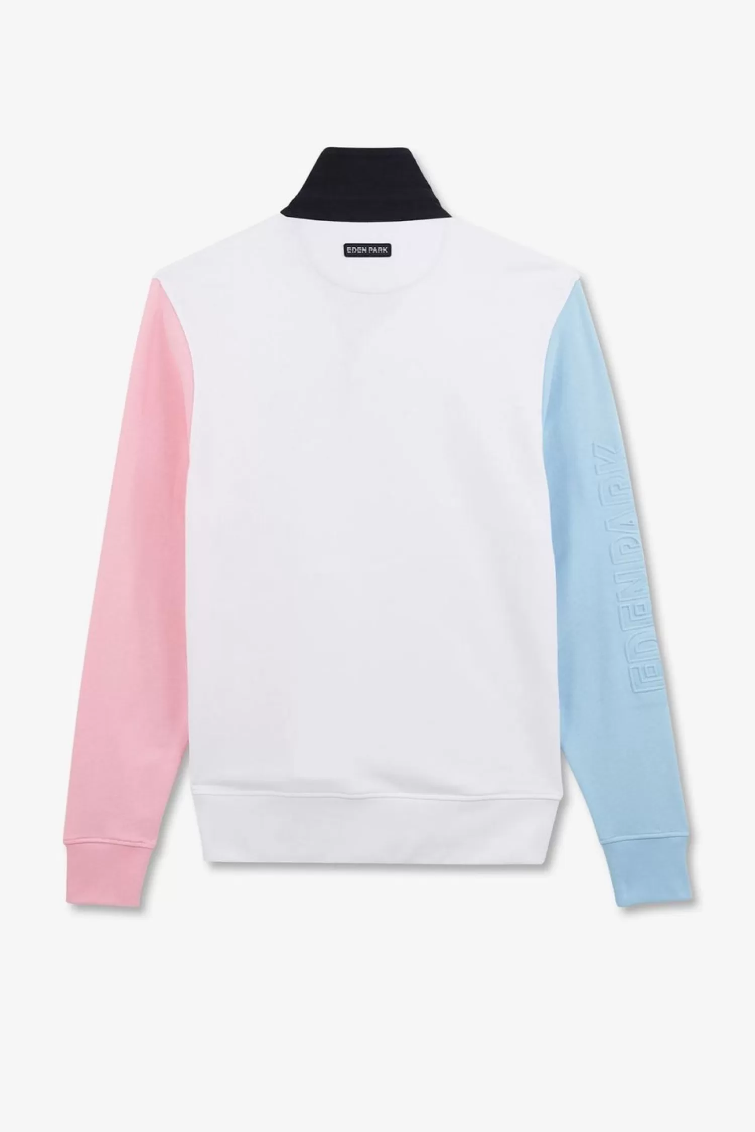 sweat_colorblock_a_col_maillot_3.webp Eden Park Sweat Colorblock A Col Maillot-Homme Maillots De Rugby