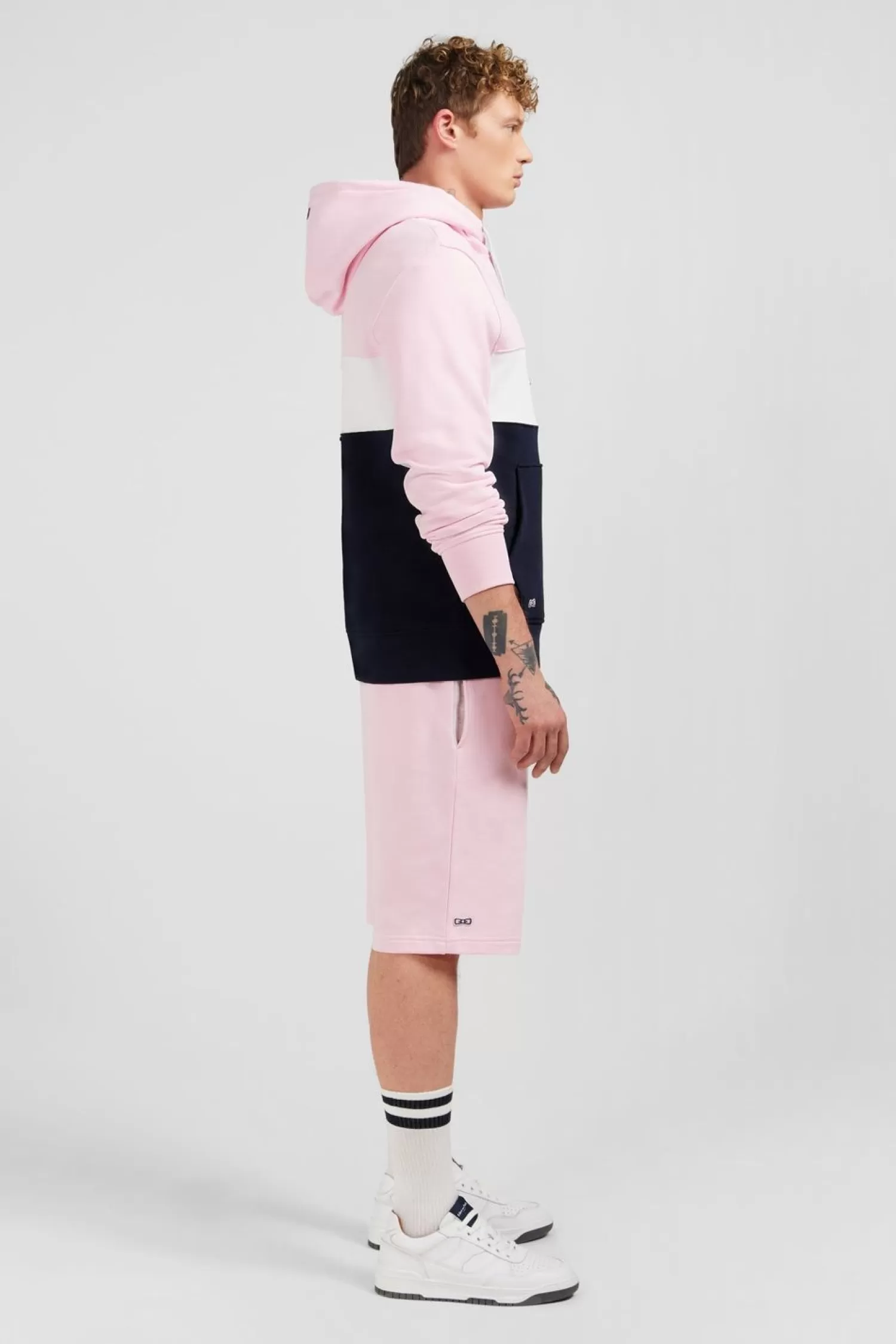 Eden Park Sweat Rose Colorblock A Capuche-Homme Sweats