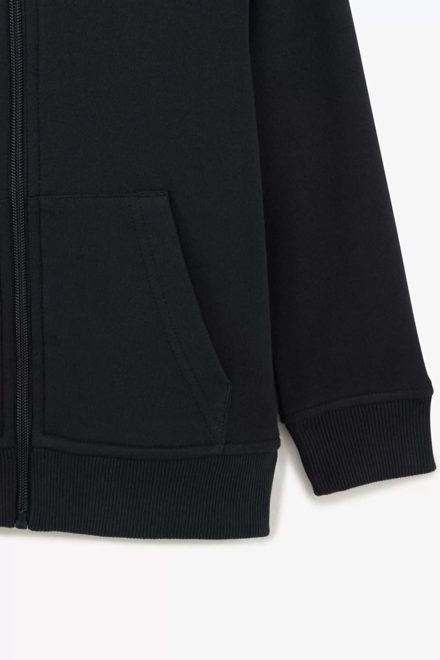 sweatshirt_a_capuche_zippe_marine_en_molleton_coton_7.webp Eden Park Sweatshirt A Capuche Zippe Marine En Molleton Coton-Enfant Enfant