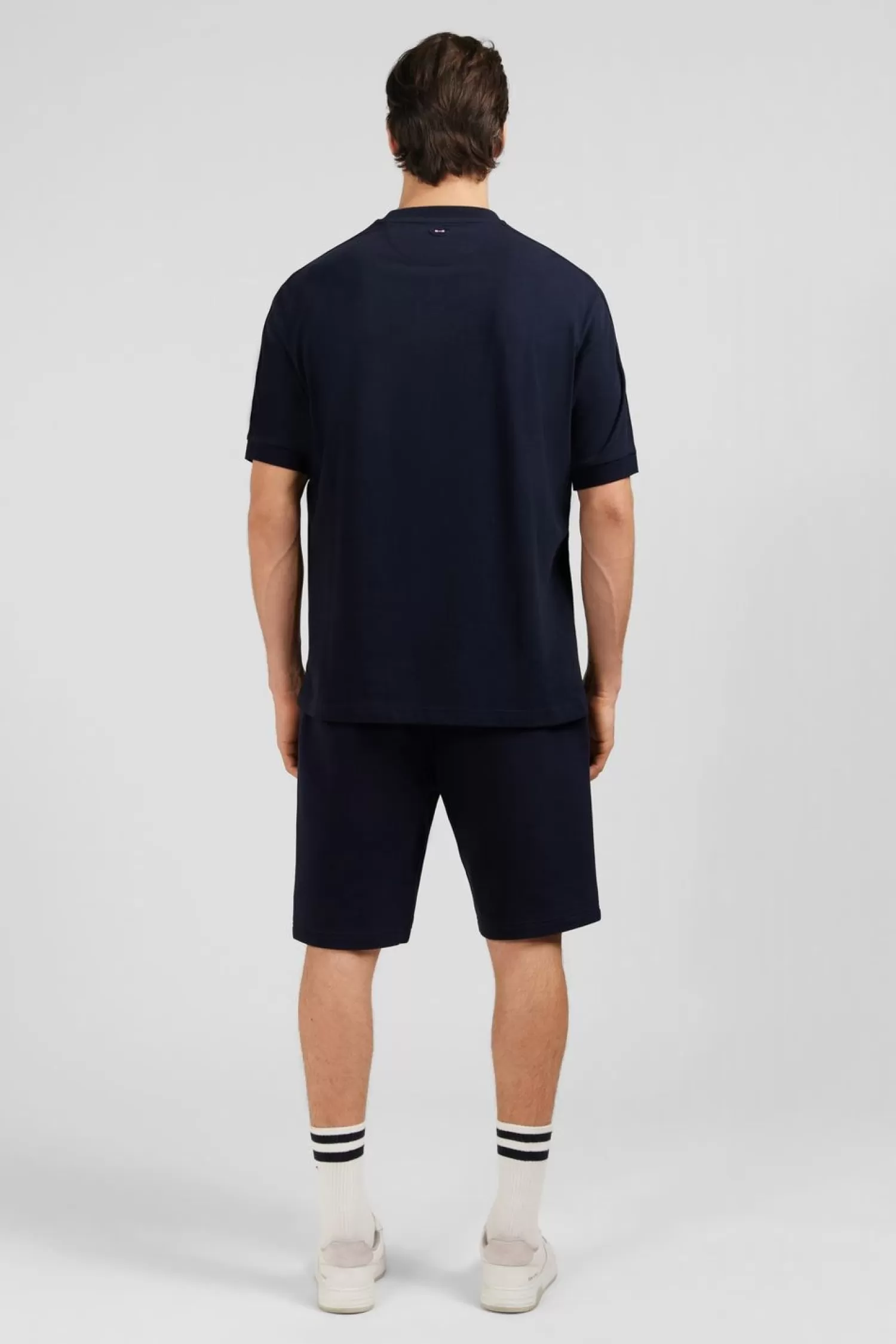 tshirt_bleu_fonce_a_inscription_eden_park_3.webp Eden Park T-Shirt Bleu Fonce A Inscription -Homme T-Shirts