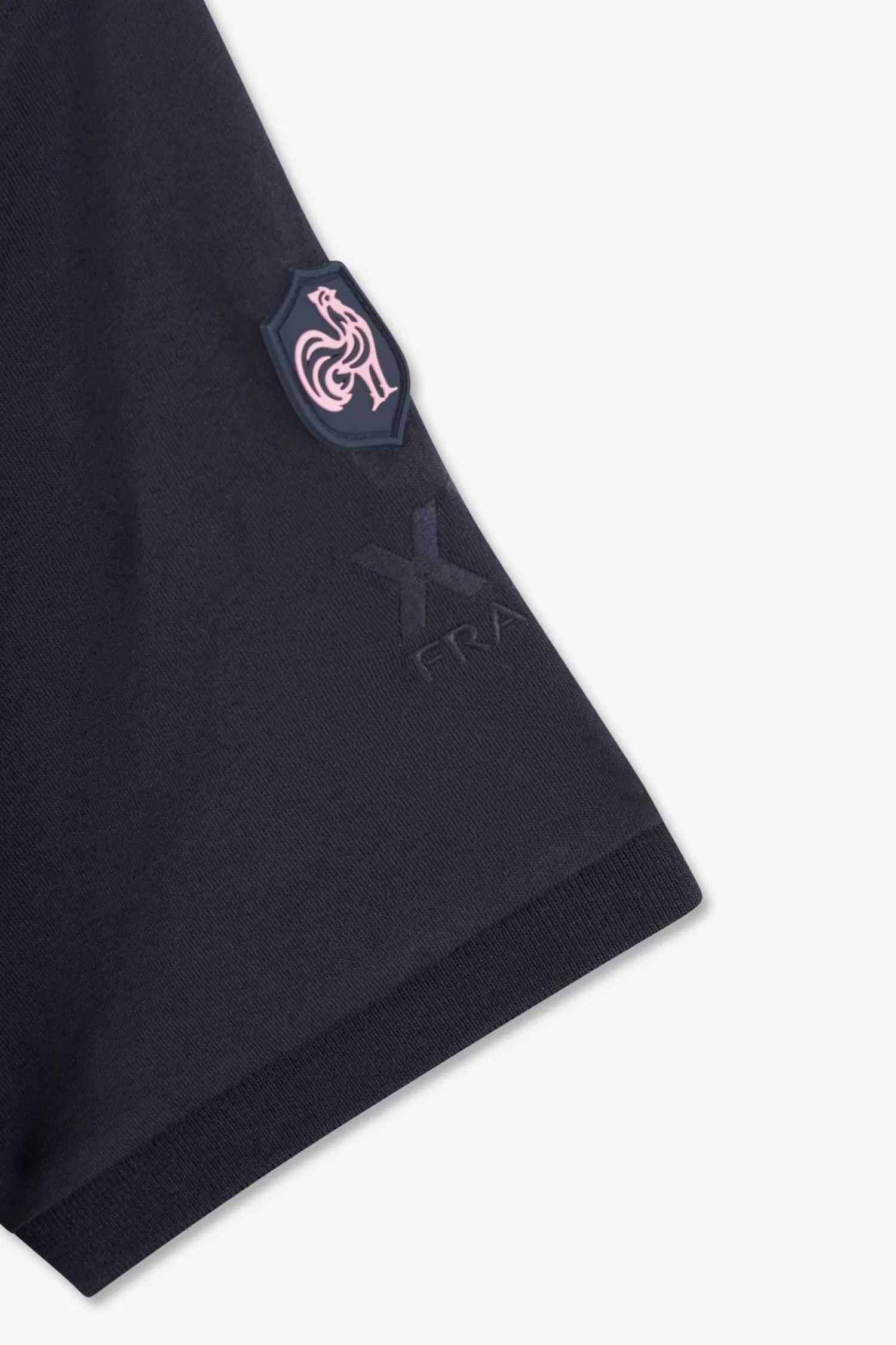 Eden Park T-Shirt Bleu Marine A Coq Xv De France Au Dos-Homme T-Shirts