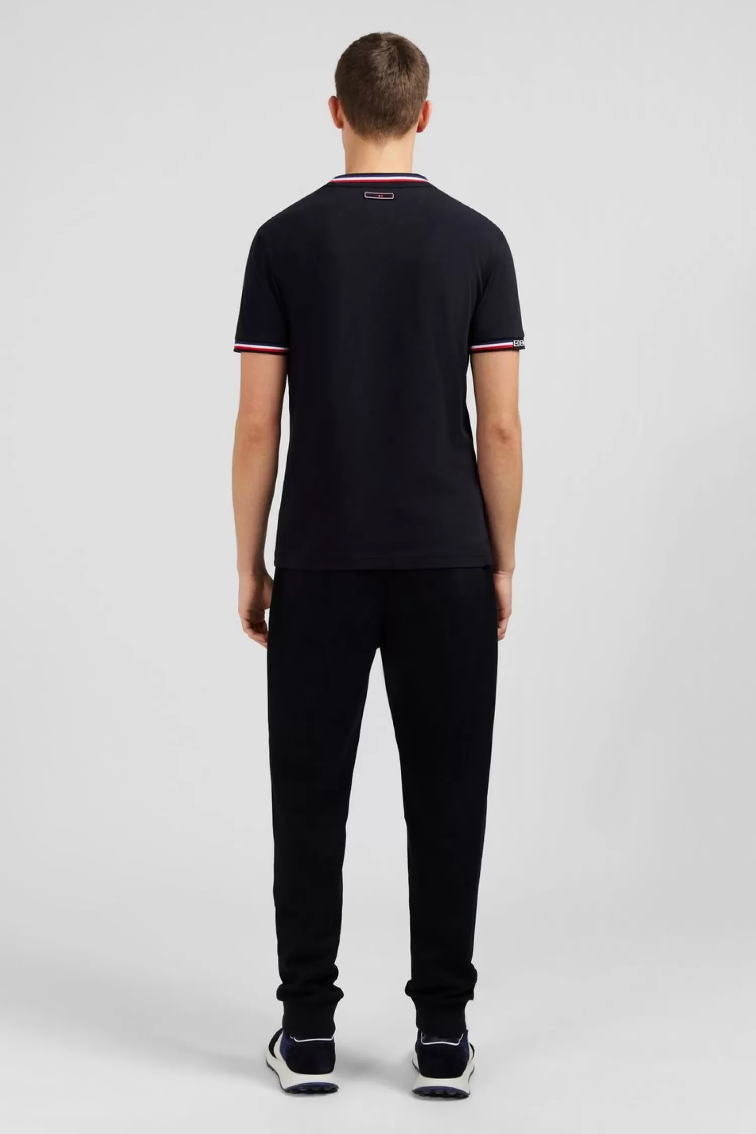 tshirt_noir_a_manches_courtes_4.webp Eden Park T-Shirt Noir A Manches Courtes-Homme T-Shirts